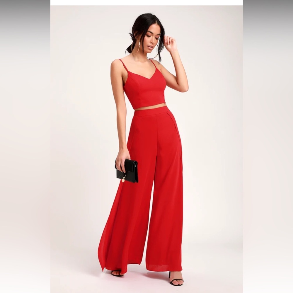Lulu's Red 2 Piece Set